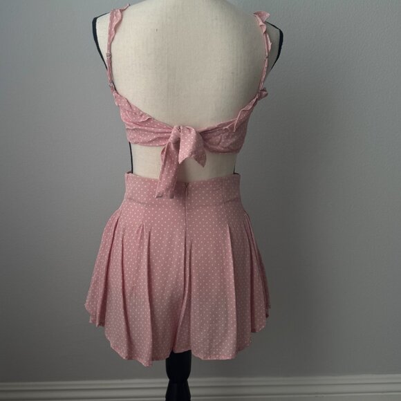 Blue Life Perfect Crush Top in Pink Lemonade Dot - Picture 5 of 7